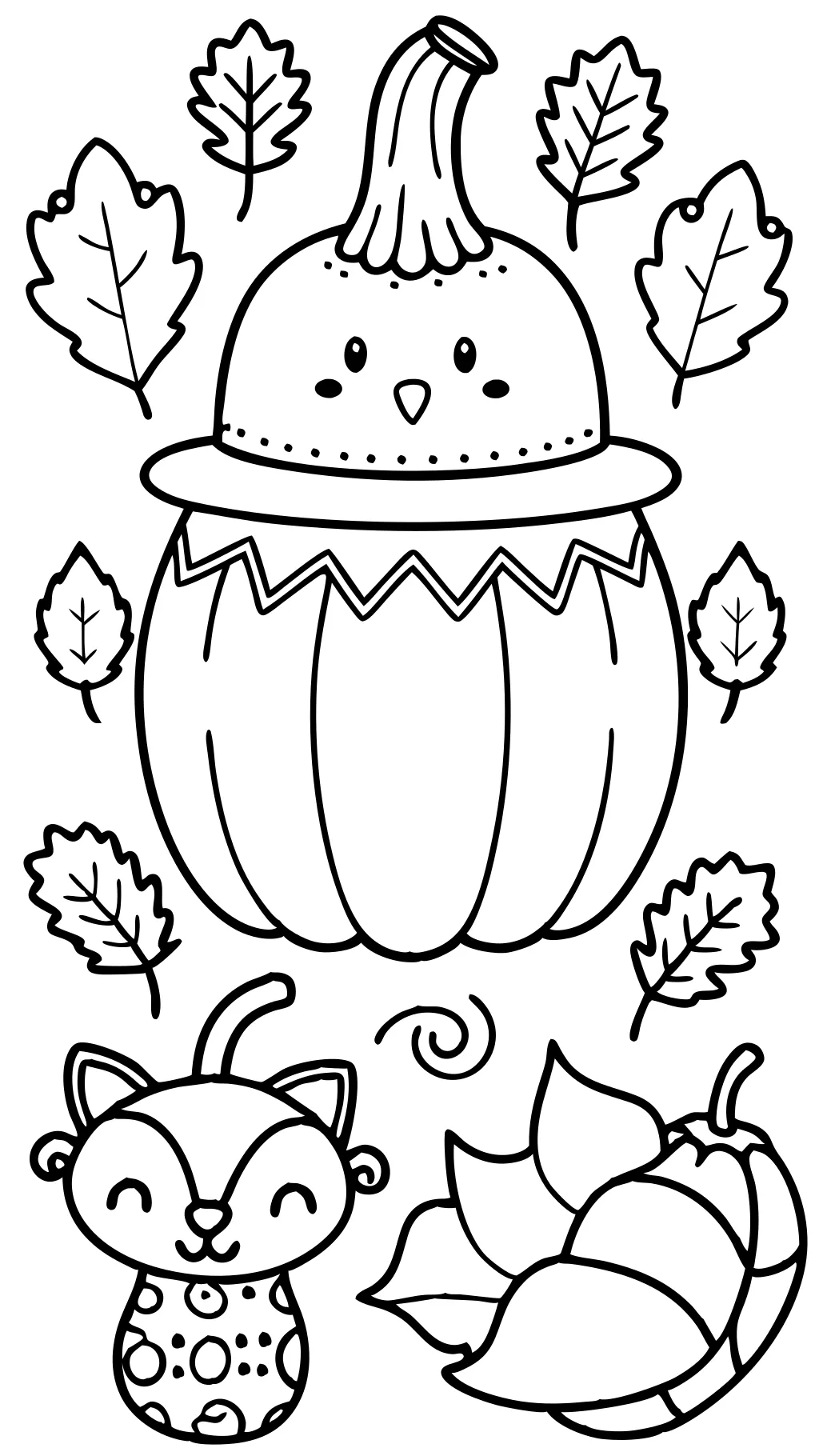 crayola fall coloring pages